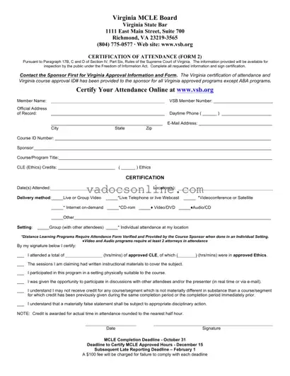 Virginia 2 PDF Form